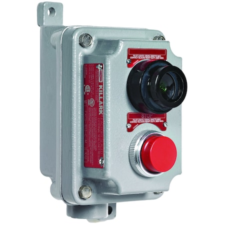 Mom PB, Sgl, Red/Pl Covr, Clr Lens, 1/2