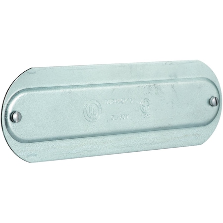 Electrical Box Cover, Aluminum, Stamped Cover MPN:OL-900