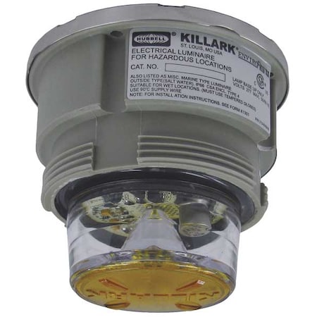 Strobe Light, LED, 120 to 240V AC, Not Applicable FPM, 4 3/4 in Dia. MPN:NVSLCFG25A
