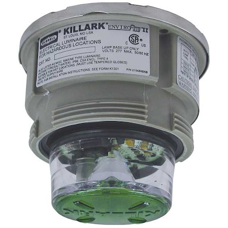 Strobe Light, LED, 120 to 240V AC, Not Applicable FPM, 4 3/4 in Dia. MPN:NVSLCFG25G