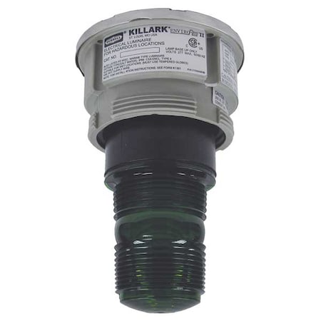Strobe Light, Xenon, 120V AC, 60, 80 FPM, 4 3/4 in Dia. MPN:NVSZMFG01G