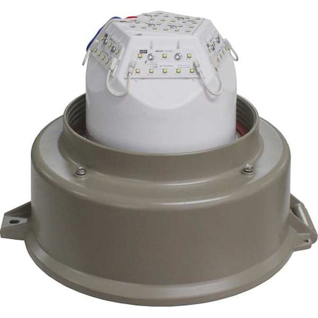 LED Light Fixture, 6278 lm, 277V, 3000K, 40W MPN:VM4LB630
