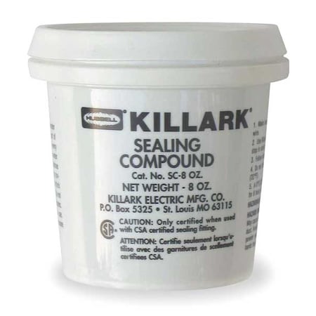 Sealant, Plastic Pail, Container Size 8oz MPN:SC-8OZ