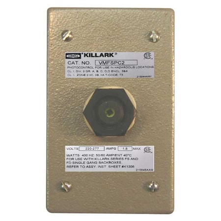 Photocell, For VM, NV2 MPN:VMFSPC2