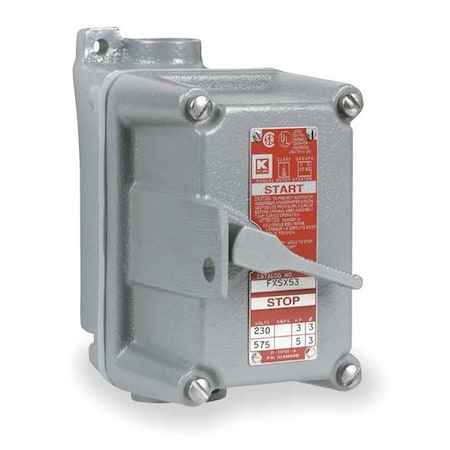 Motor Starter Switch, NEMA 3, Handle MPN:FXSX53