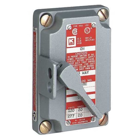 Switch Assembly Front Cover, XS Series, 3 at 240V, 5 at 480V, 3 Poles MPN:XS-8C