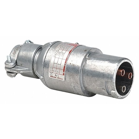 Pin and Sleeve Plug, 20 A, Gray, 2Pl MPN:KP-20ABC