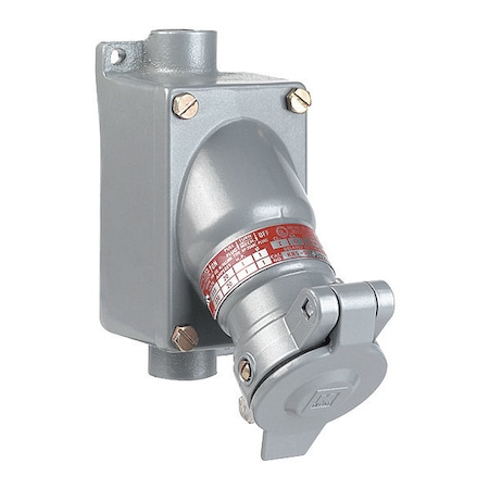 3W 2P 20A Hazardous Pin & Sleeve Receptacle 120VAC MPN:KRS-218-320