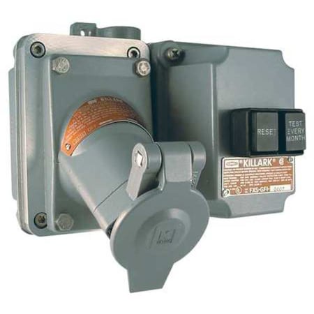 3W 2P 20A Hazardous Location GFCI Receptacle 120VAC 5-20R MPN:UGRGF111