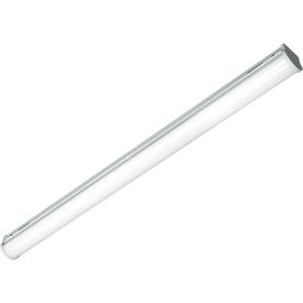 Hubbell Outdoor Columbia 8' Multipurpose LED Lensed Striplight 9100L 80W 35K Dimable 120-277v MPS8-35ML-CW-EDU