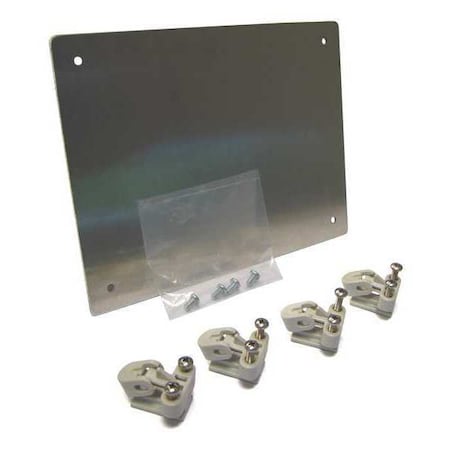 Swing Panel Kit, 12 Gangs, Aluminum MPN:HW-P806SPK