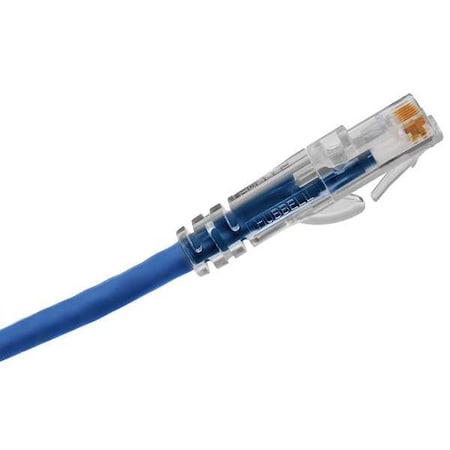Ethernet Cable, Cat 6A, Blue, 7 ft. MPN:HC6AB07
