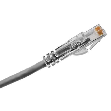 Ethernet Cable, Cat 6A, Gray, 5 ft. MPN:HC6AGY05