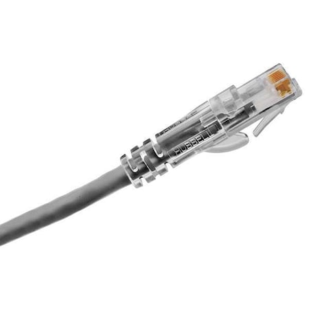 Ethernet Cable, Cat 6A, Gray, 10 ft. MPN:HC6AGY10