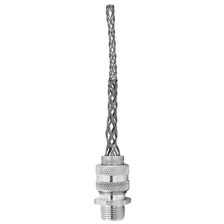 Connector, Alum, L - Strain Relief 10.25in MPN:07401035