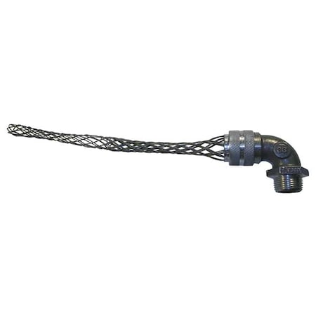 Connector, Alum, L - Strain Relief 5.88in MPN:074011275