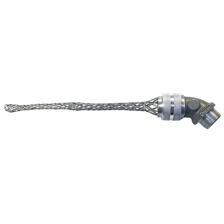 Connector, Aluminum, L - Strain Relief 6in MPN:74011051