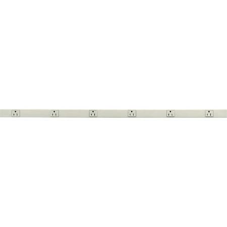 Prewired Raceway, 6 Outlets, 3 Ft. L MPN:HBL20GB306IV