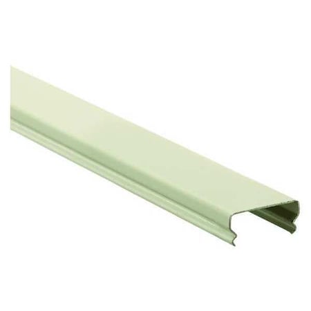 Raceway, 0.88 in H, HBL2400 Series, 1.89 in W, Steel, Ivory, 10 PK MPN:HBL2400CIV