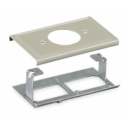 Single Receptacle Cover, Ivory MPN:HBL3033JEIV
