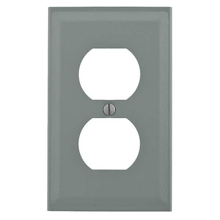 Single Receptacle Cover, Ivory MPN:HBL3043BEIV