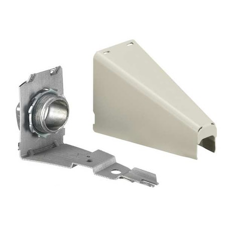Entrance Connector, Ivory, Steel MPN:HBL5786AIVA