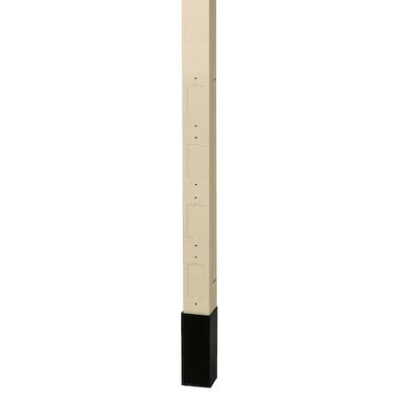 Alum Service Pole, Ivory, Includes Divider MPN:HBLPPO15AI