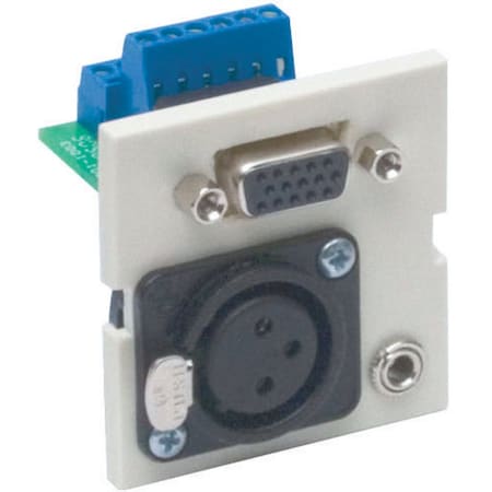 Istation Mod, W/Svga, Xlr, 3.5, Scrw, 2U, Ow MPN:IM153X2OW