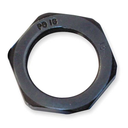 Cord Connector Locknut, Nylon, PG13.5 MPN:LNP13B