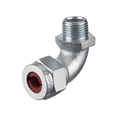 Liquid Tight Connector, 1/2in., 90 deg, Red MPN:NHC1021ZP