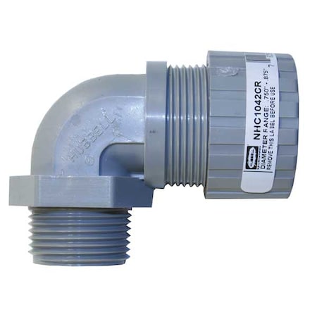 Liquid Tight Connector, 1in, 90 deg, Orchid MPN:NHC1042CR
