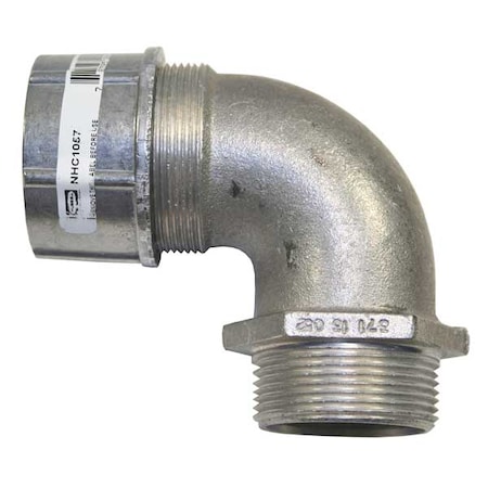 Liquid Tight Connector, 1-1/2 in., 90 deg MPN:NHC1057