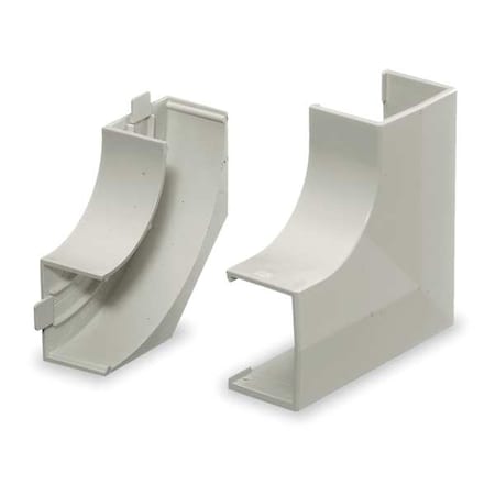 Flat Elbow Base and Cover, White MPN:PL1FEBC