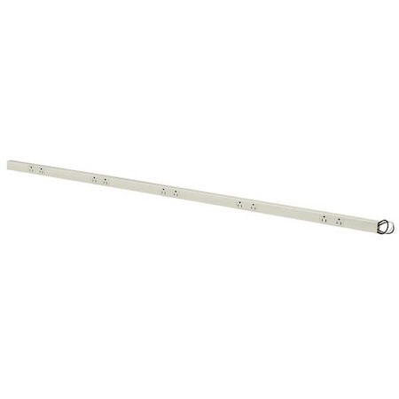 Prewired Raceway, 10 Outlets, PVC MPN:PT155112