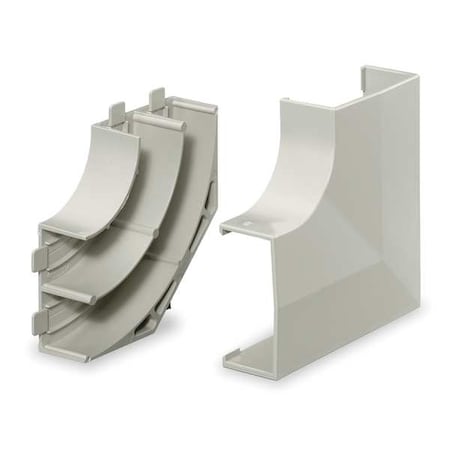 Flat Elbow Base and Cover, White MPN:PW2FEBC