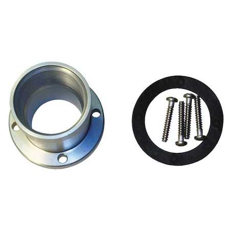 Conduit Fitting Adapter, 1-1/2 in, Liquid Tight, Aluminum MPN:SAD150
