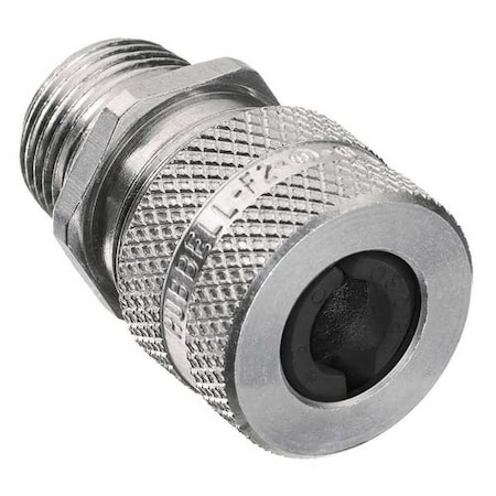 Liquid Tight Connector, 3/8 in., Black MPN:SHC1010