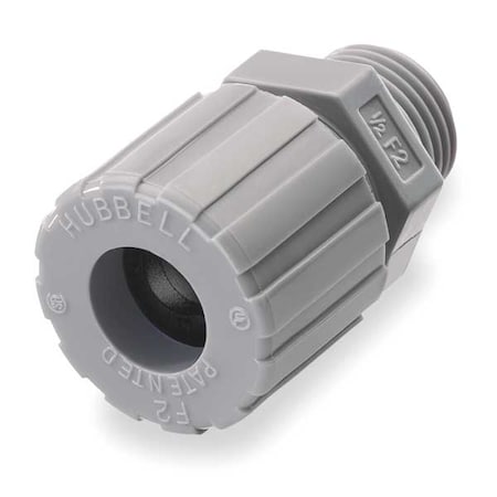 Liquid Tight Connector, 3/8 in., Black MPN:SHC1010CR