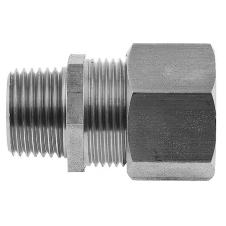 Liquid Tight Connector, 1/2 in., White MPN:SHC1022SS