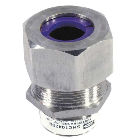 Liquid Tight Connector, 1 in., Orchid MPN:SHC1042SS
