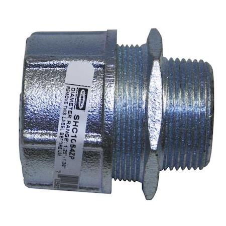 Cord Connector, 1-1/4 in., Straight MPN:SHC1054ZP