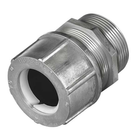 Cord Connector, 1-1/2 in., Straight, White MPN:SHC1061