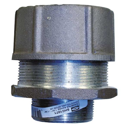 Cord Connector, 2 in., Straight, White MPN:SHC1071