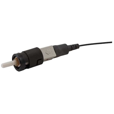 Fiber Optic Connector, Fiber, Black, PK12 MPN:FCST50M12