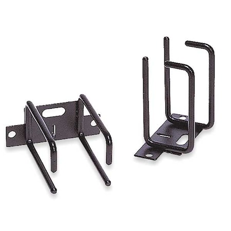 Hubbell HC23VR2 Vertical Management Ring - Ring - Black - - 19