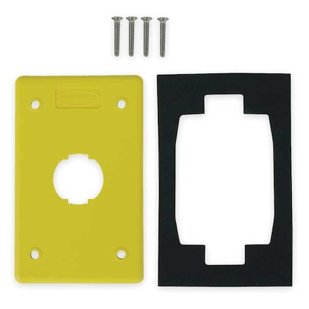 Wall Plate, 1port, 1gang MPN:HI114PY