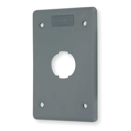 Wall Plate, 1port, 1gang MPN:HI14GY