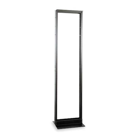 Equipment Rack, 19 in W, 48 in Rack H, Blk MPN:HPW48RR19