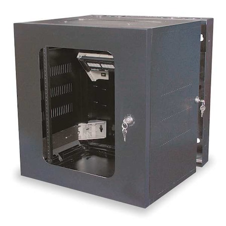 Enclosure, 24 in H, 20 in D, Rolled Steel MPN:HSQ24