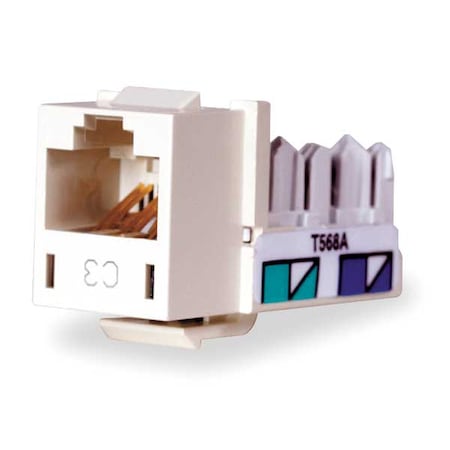 Jack, Office White, Cat6 MPN:HXJ6OW